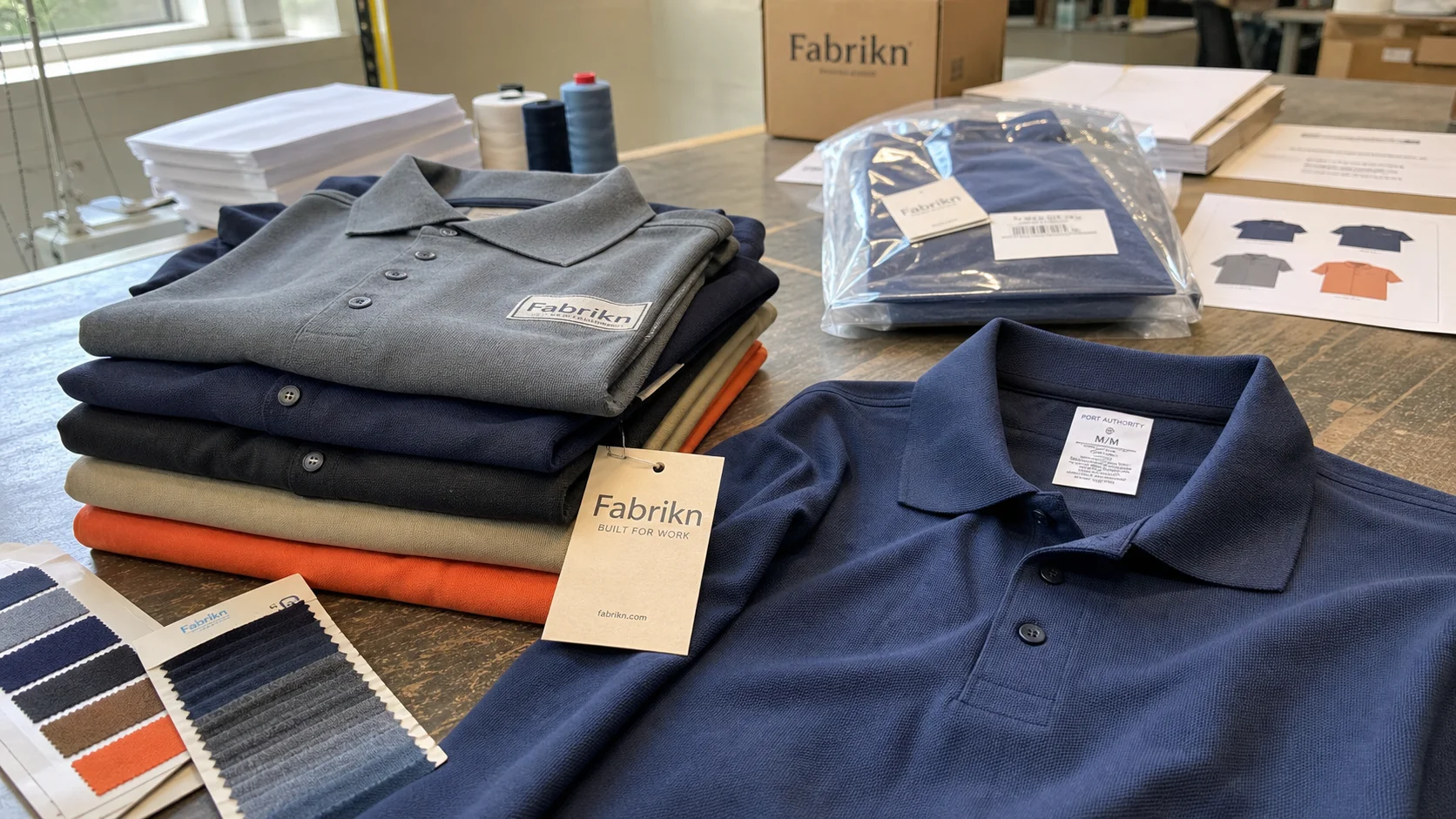 Bulk Work Uniform Polos for Licensed Merch Buyers