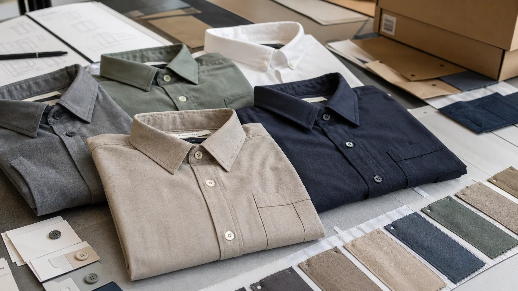 Bulk Woven Shirts With Lab Dips for Hospitality Teams