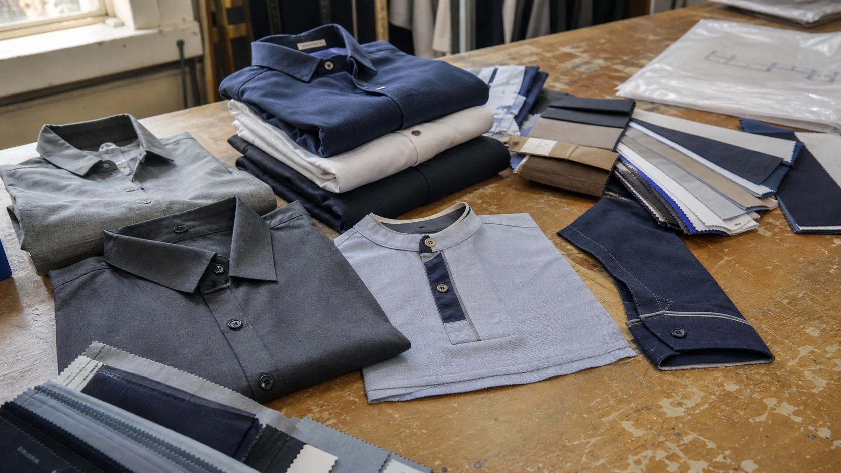 Bulk Woven Shirts with Trim for Hospitality Groups