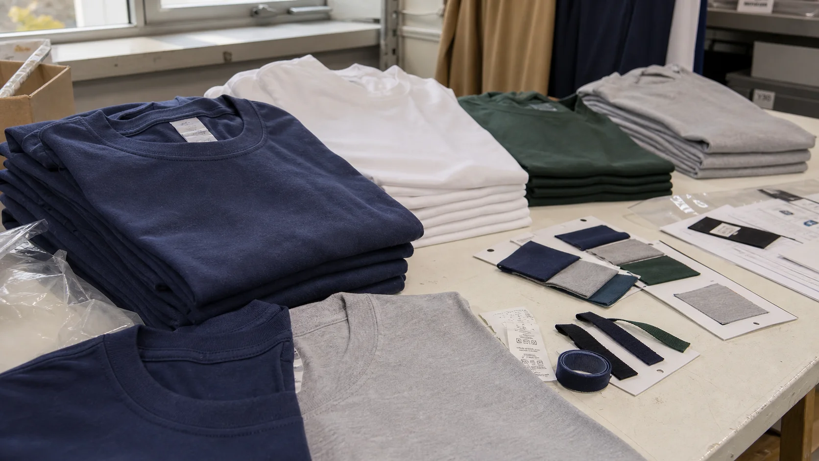 Bulk Youth T-Shirts With Compliance Labels for Schools