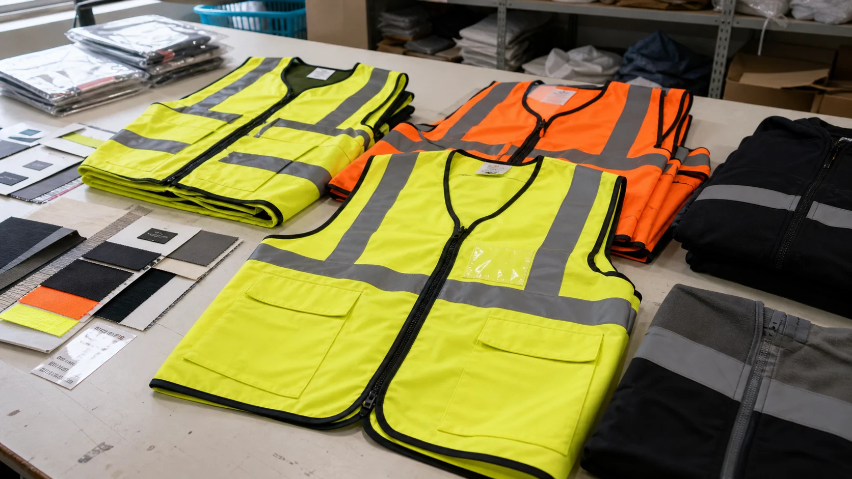 Buy Bulk Heat Transfer Safety Vests for Warehouses