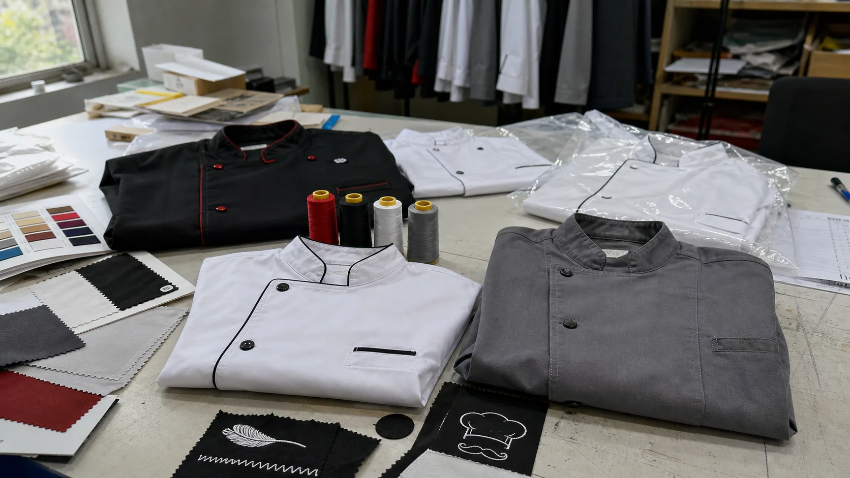 Buy Embroidered Chef Jackets from China: Cost Breakdown