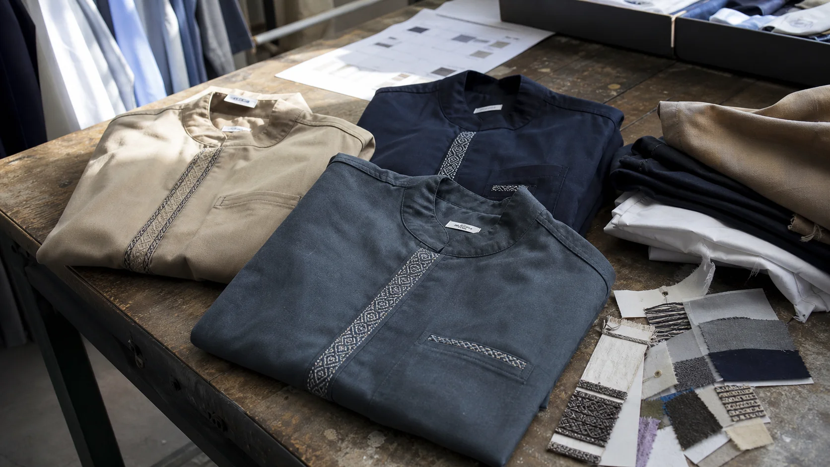 Buy Embroidered Hospitality Jackets With Fit Samples
