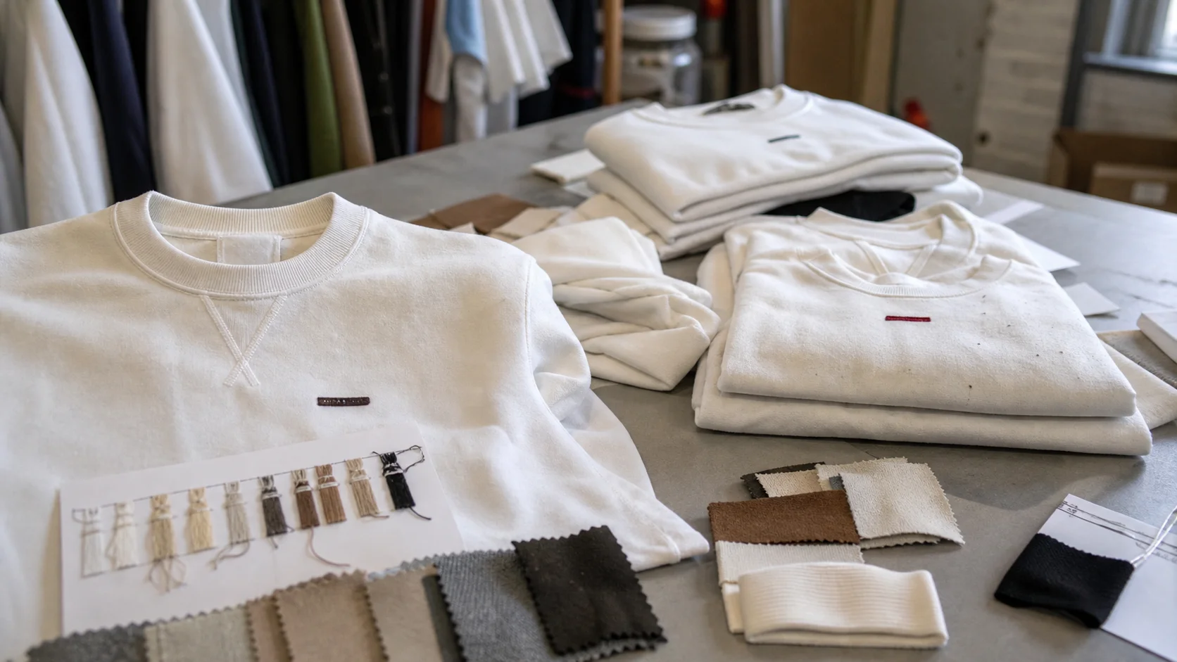 Buy White Label Embroidered Sweatshirts for Boutiques