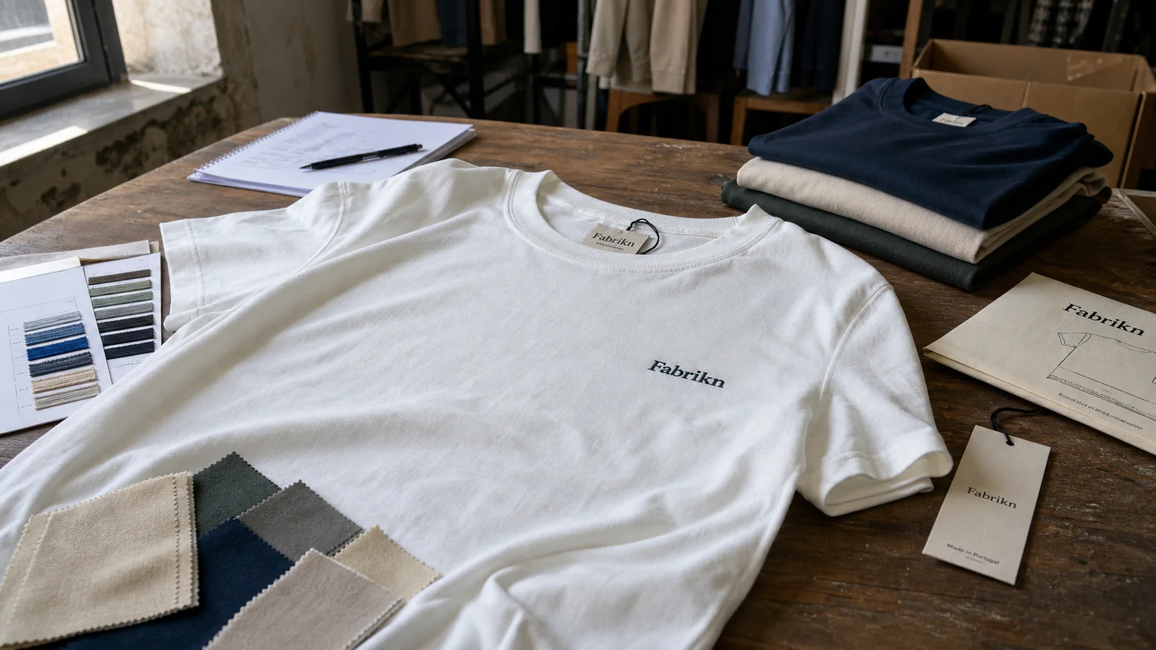 Buy White Label Embroidered T-Shirts for Hospitality