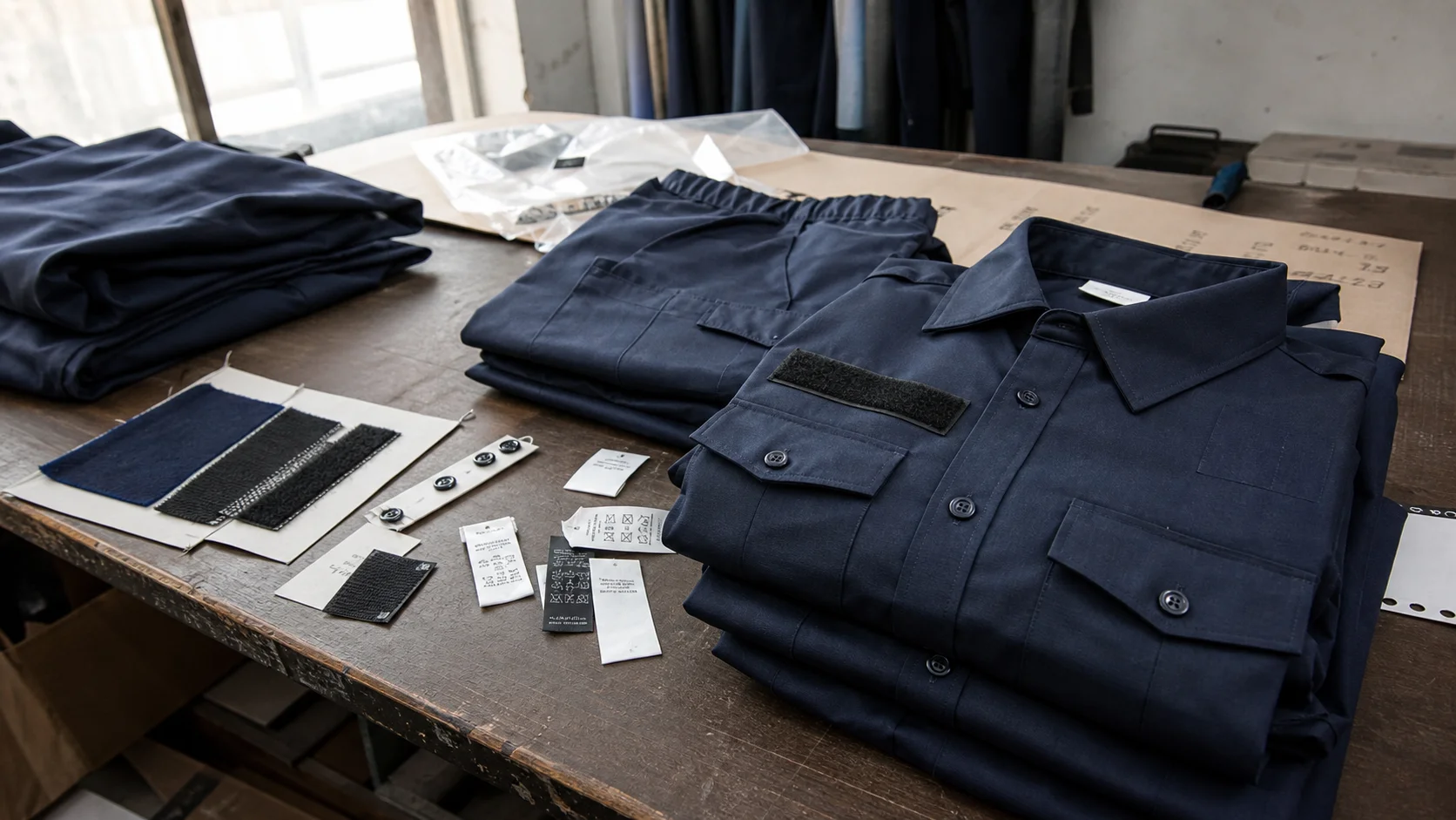 Buy Wholesale Security Uniforms with Compliance Labels