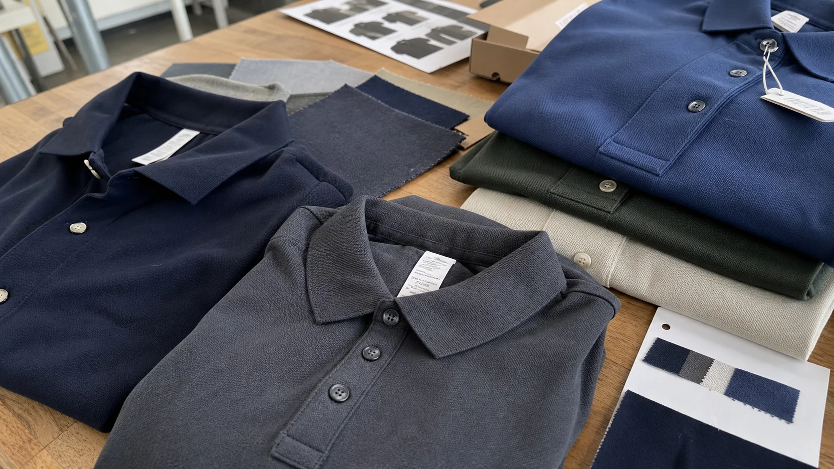 Campus Facilities Uniform Shirts with Compliance Labels