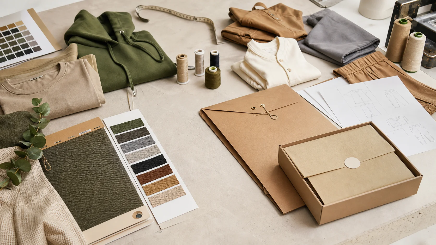 Create A Lookbook for A Clothing Brand: Tech Pack, Sample