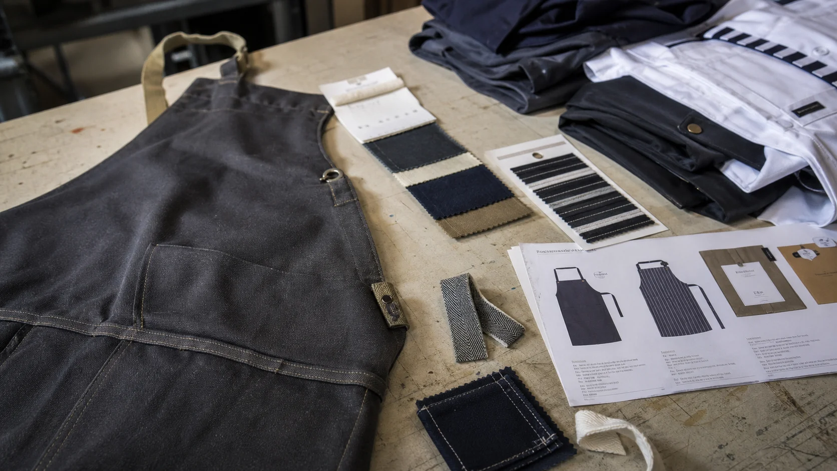 Chef Apron Fabric Testing Plan for Startup Brands