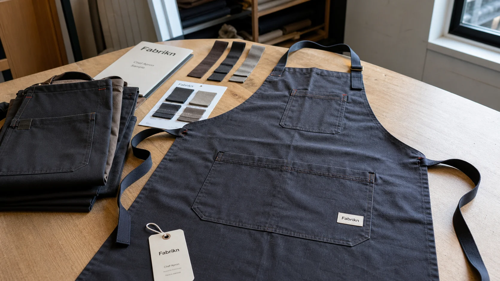 Chef Apron Sample Approval for Boutique Retailers