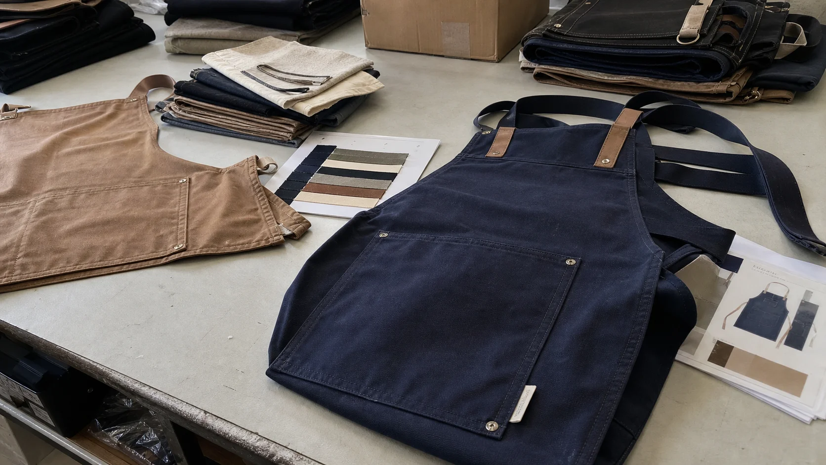 Chef Aprons for Low-MOQ Event Merch Orders