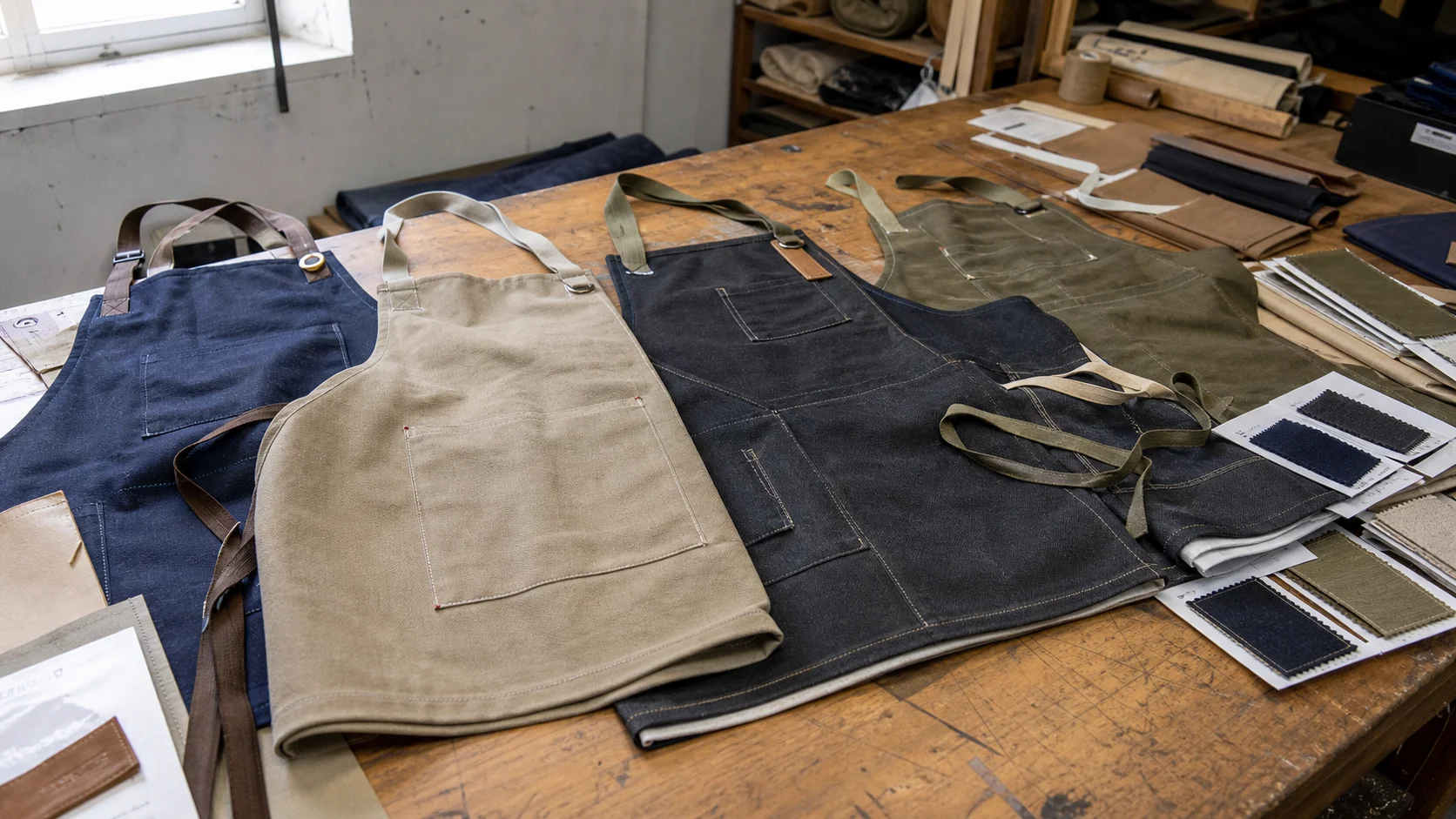 Chef Aprons Low MOQ for Startup Brands