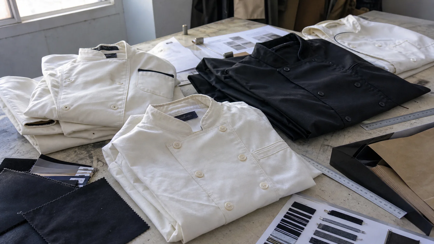 Chef Coat Size Grading Costs for Culinary Schools