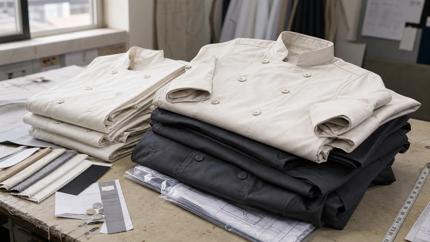 Chef Coats Low-MOQ Production for Boutique Buyers