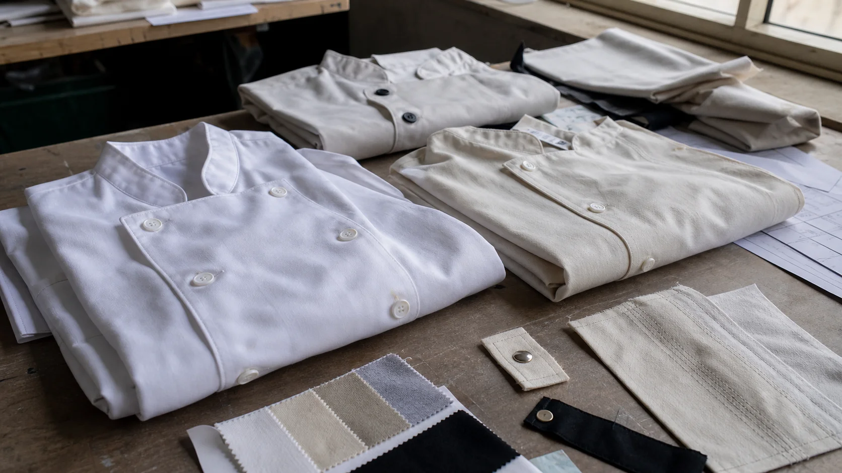 Chef Coats MOQ Plan for Charity Event Merch Buyers