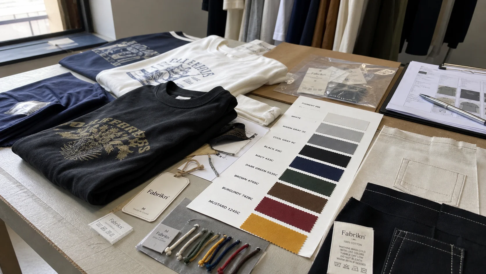 Branded Garment Bags for Retail Clothing
