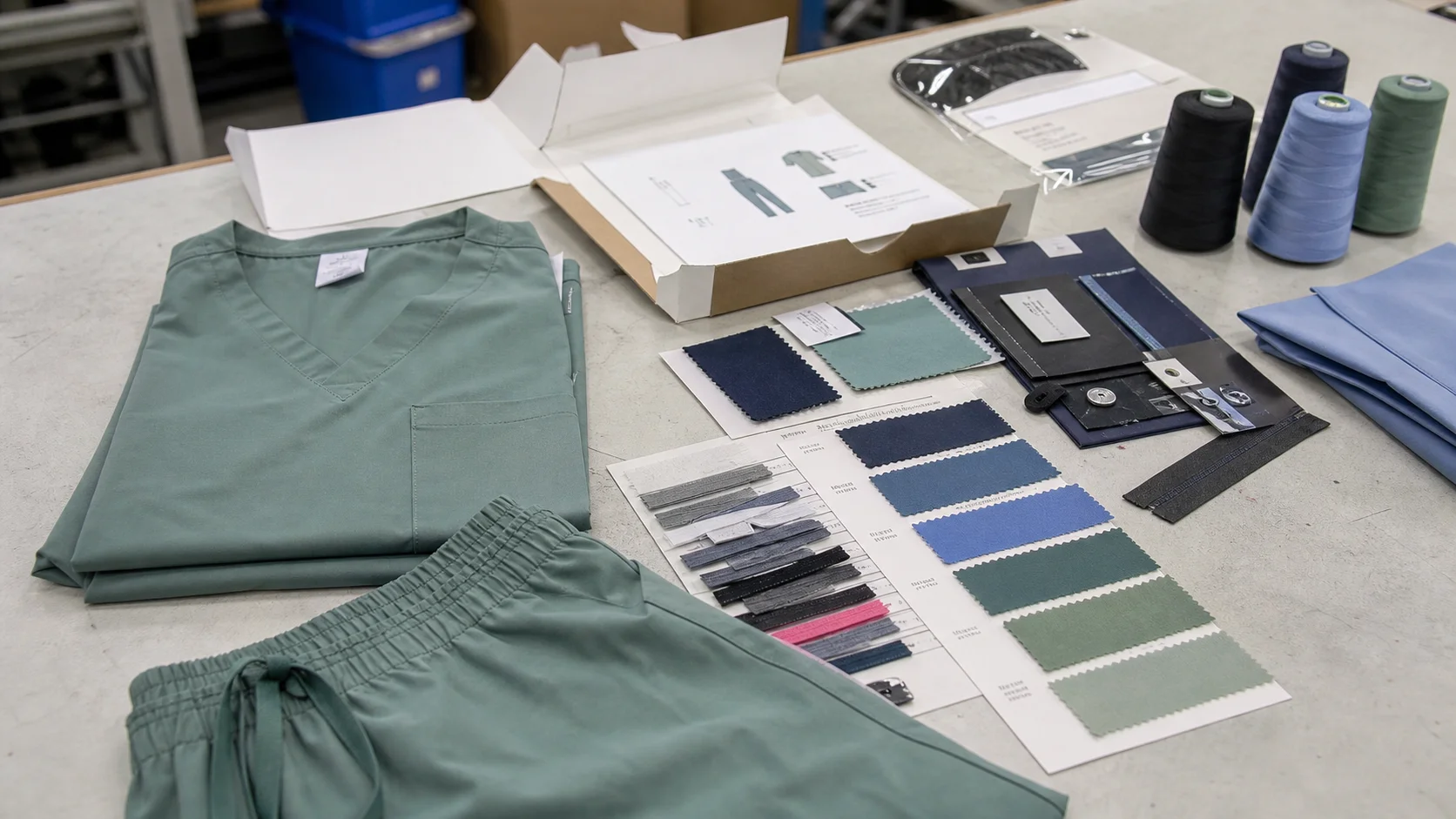 OEM Cut and Sew Scrubs for Startup Brands