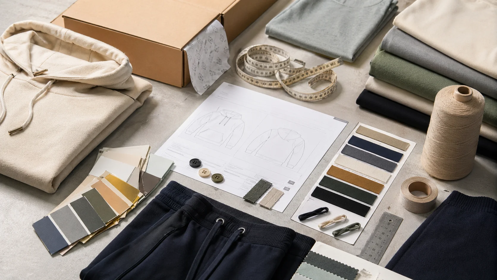 Low-moq Clothing Sourcing: Samples and QC