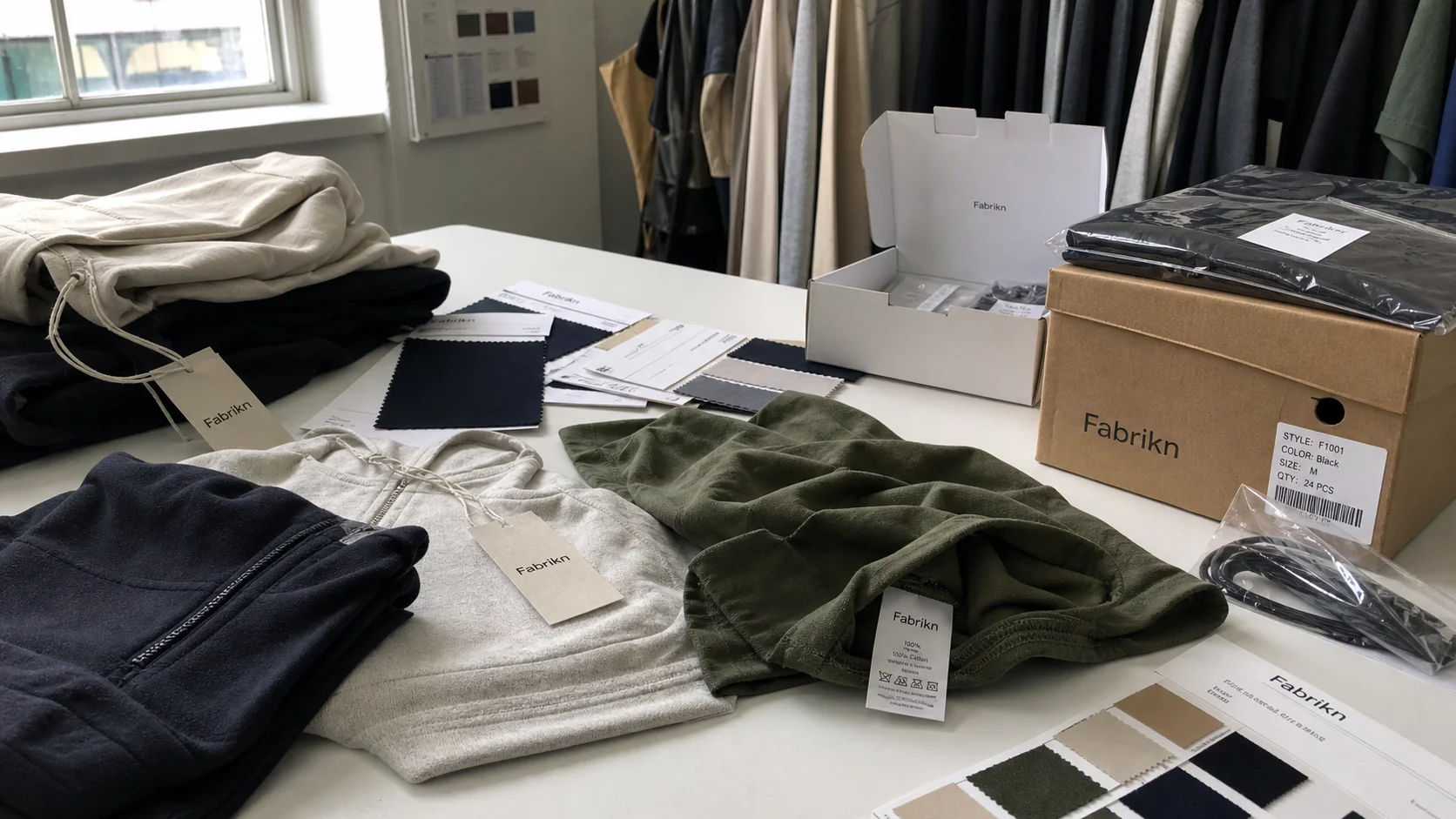 B2B Retail Uniform and Polo Production Plan: MOQ and Labels