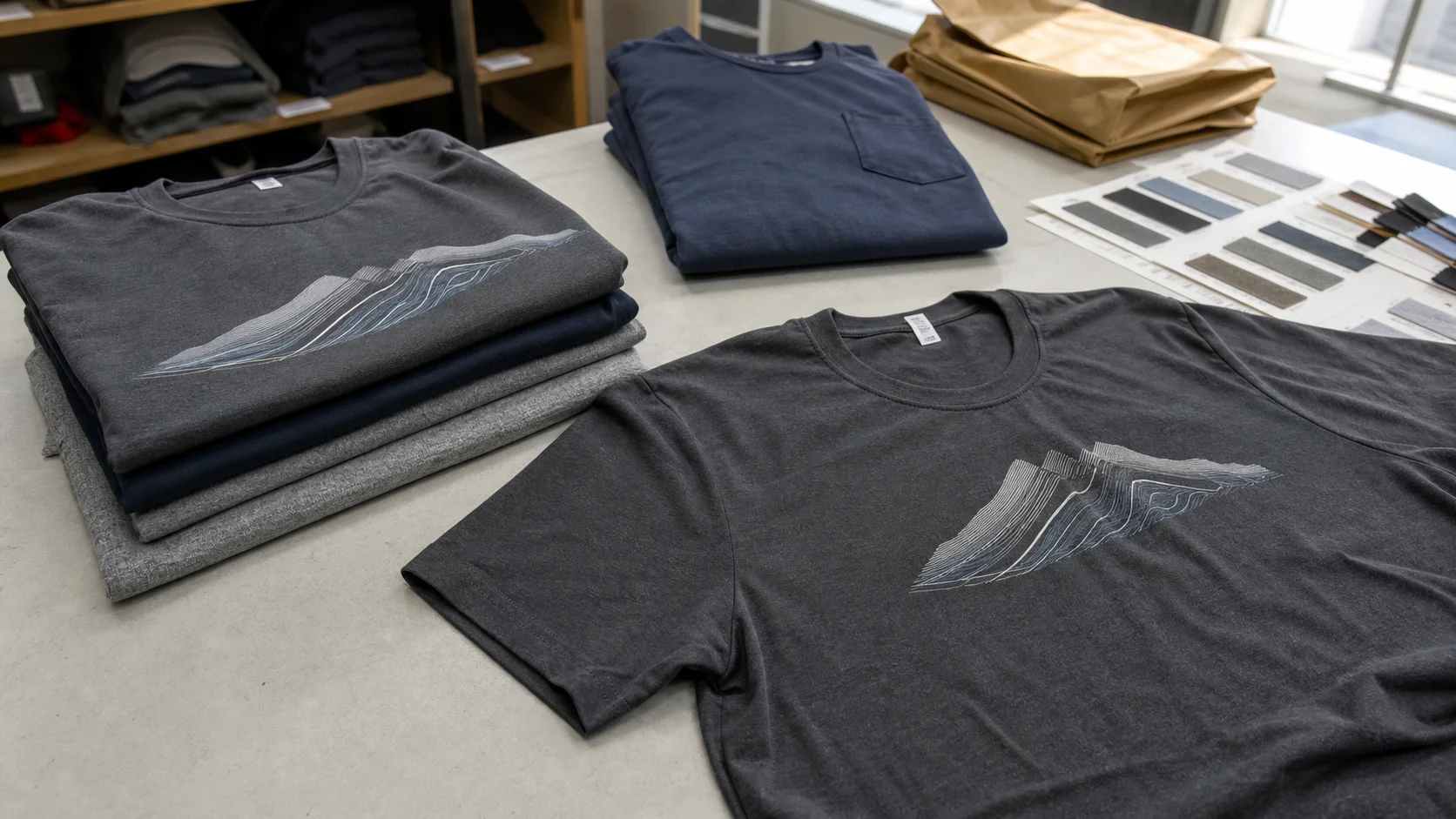 Corporate Team DTG Printed Tees for Bulk Orders