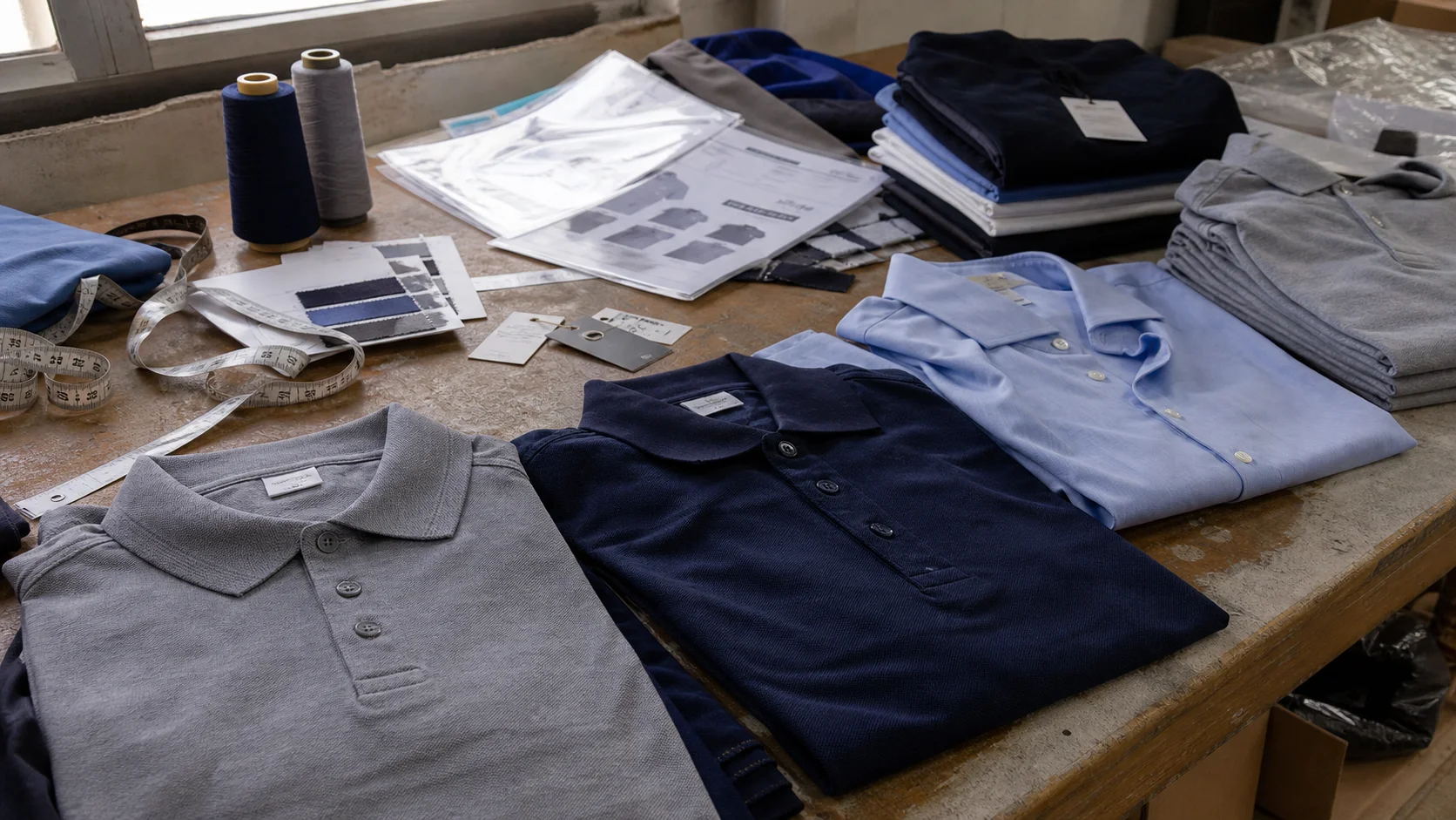 Corporate Team Tech Pack Size Grading for Bulk Orders