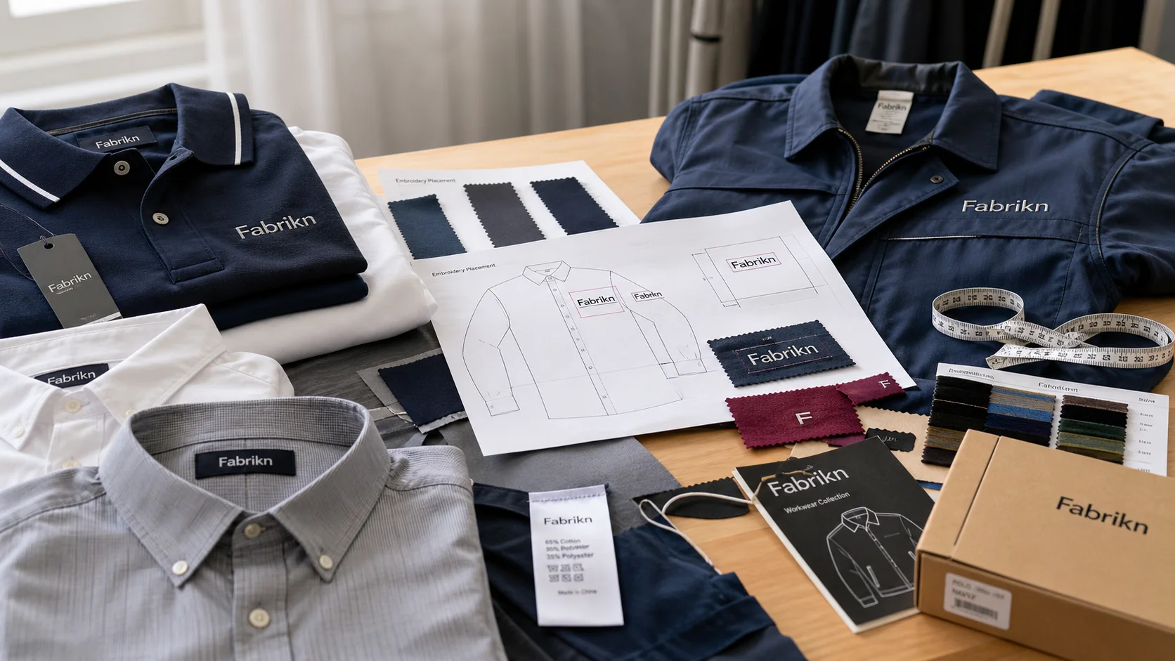 The Materials for Clothing Boxes: Samples and QC
