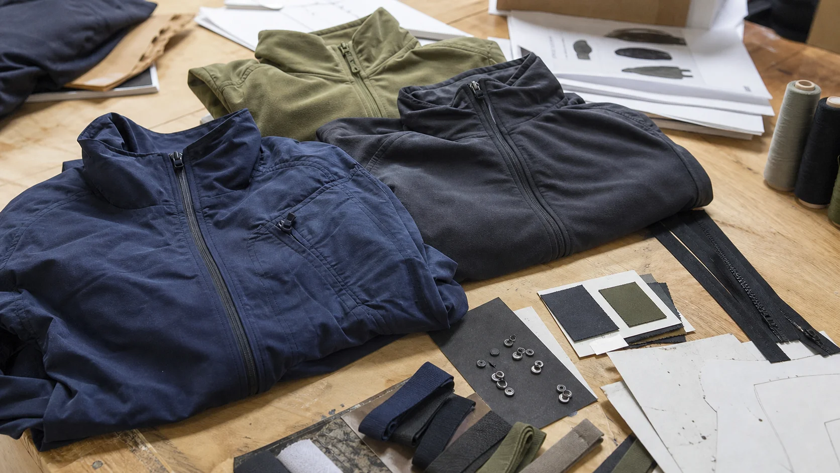 Court Warm Jacket Trim Sourcing for Security Buyers