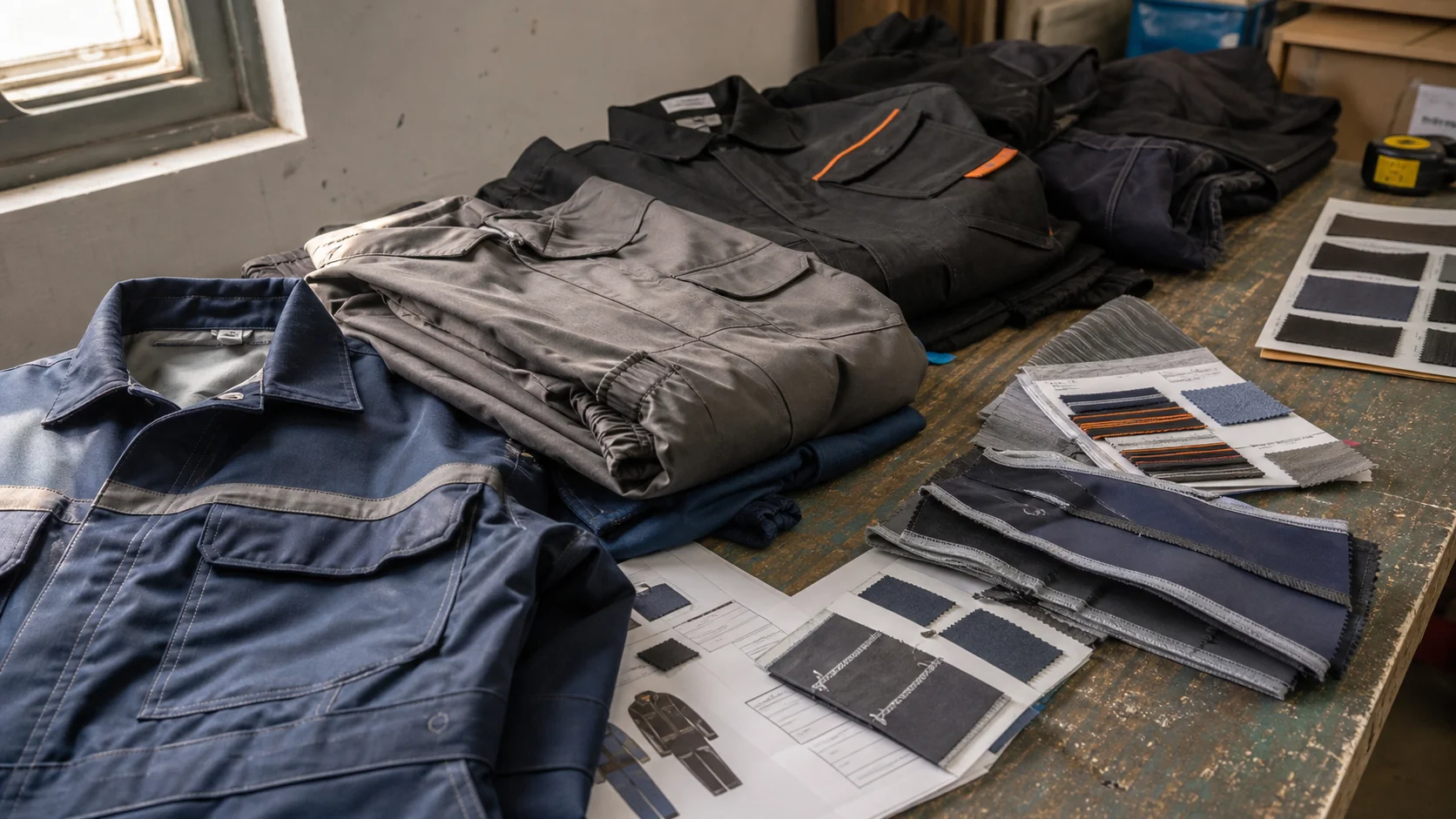 Coverall Factory Production Control Brief For Corporate
