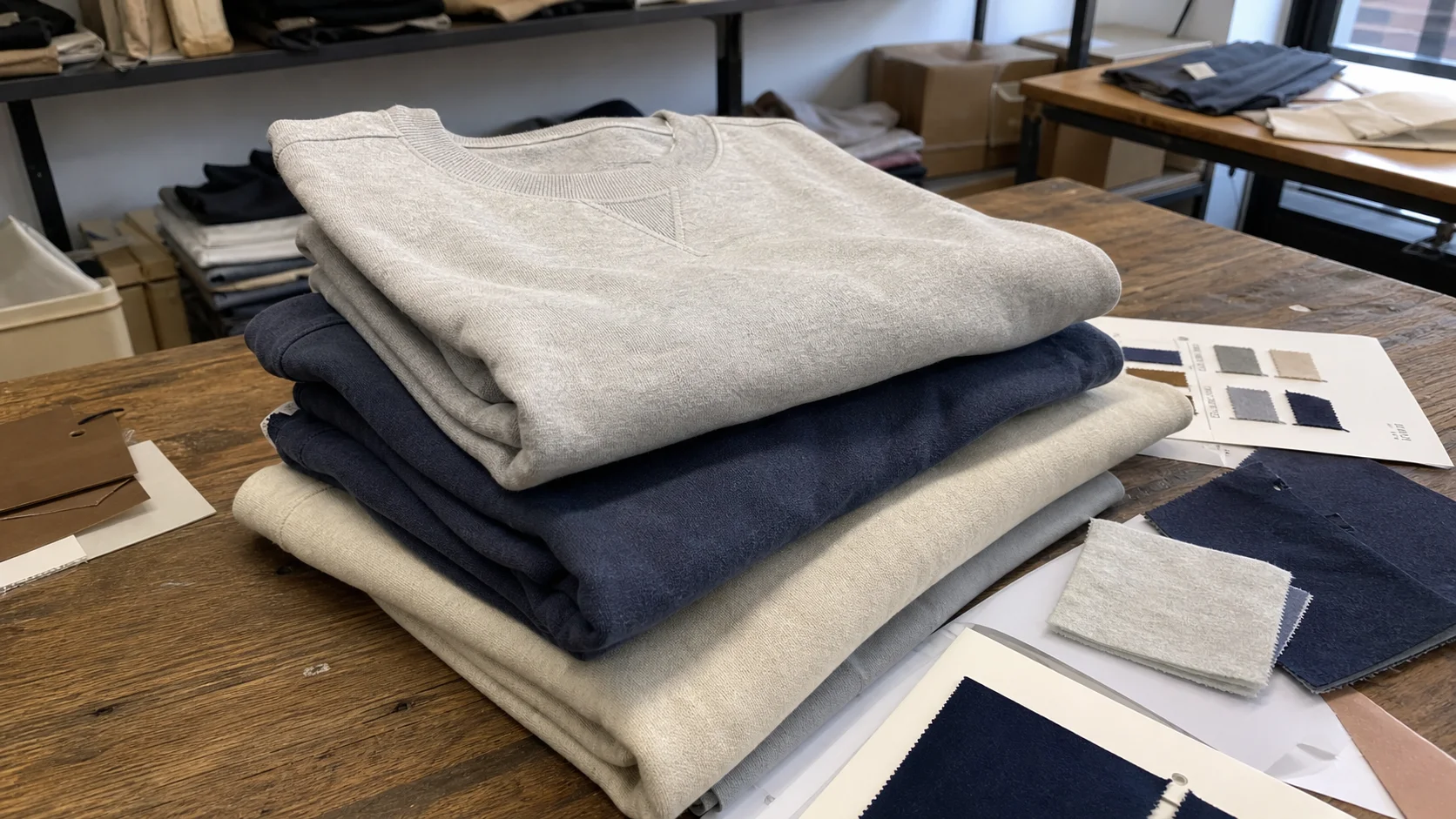 Crewneck Sweatshirt MOQ Planning for Boutique Labels
