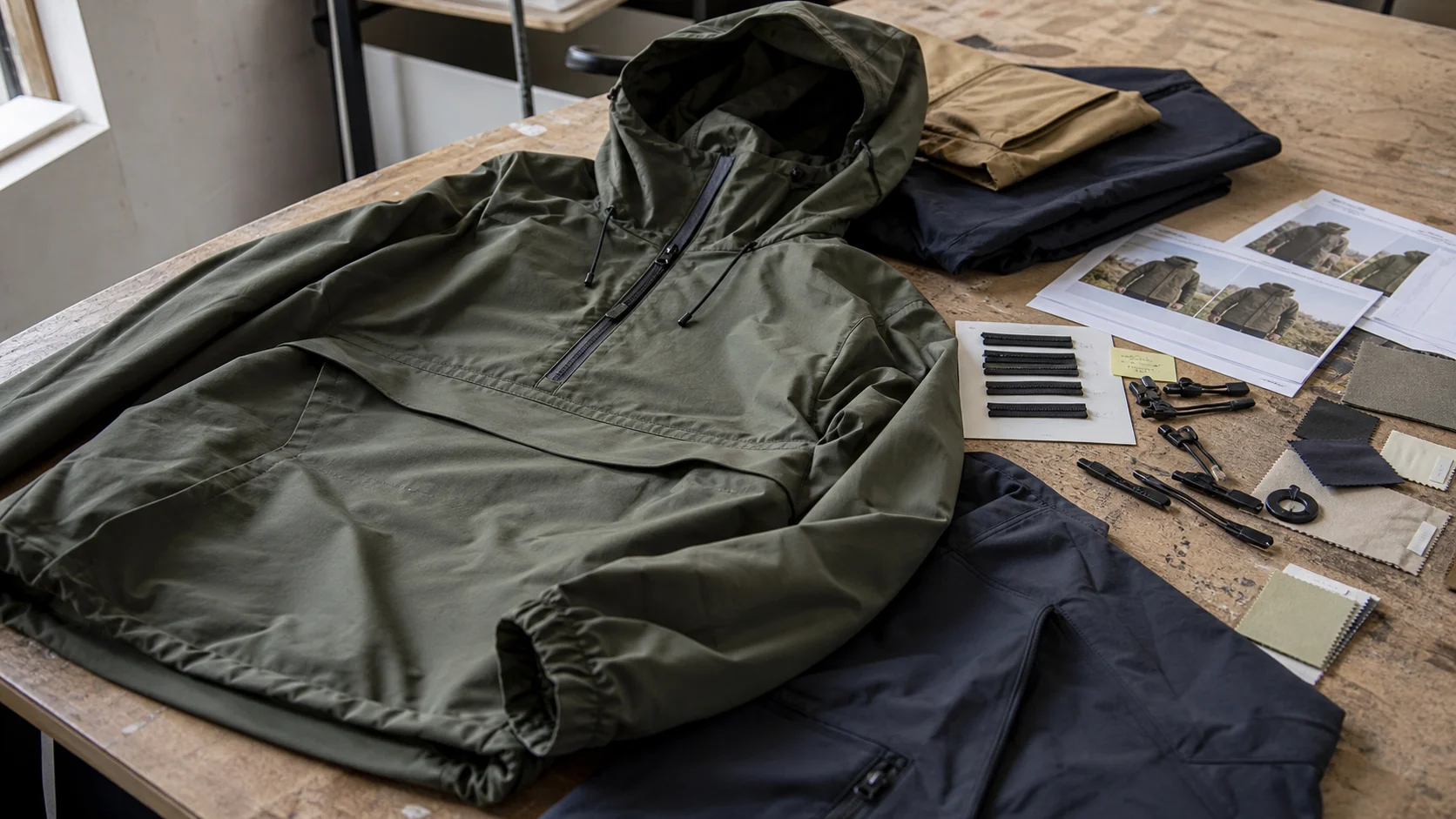 Custom Anorak Jackets for Hiking Retail Buyers