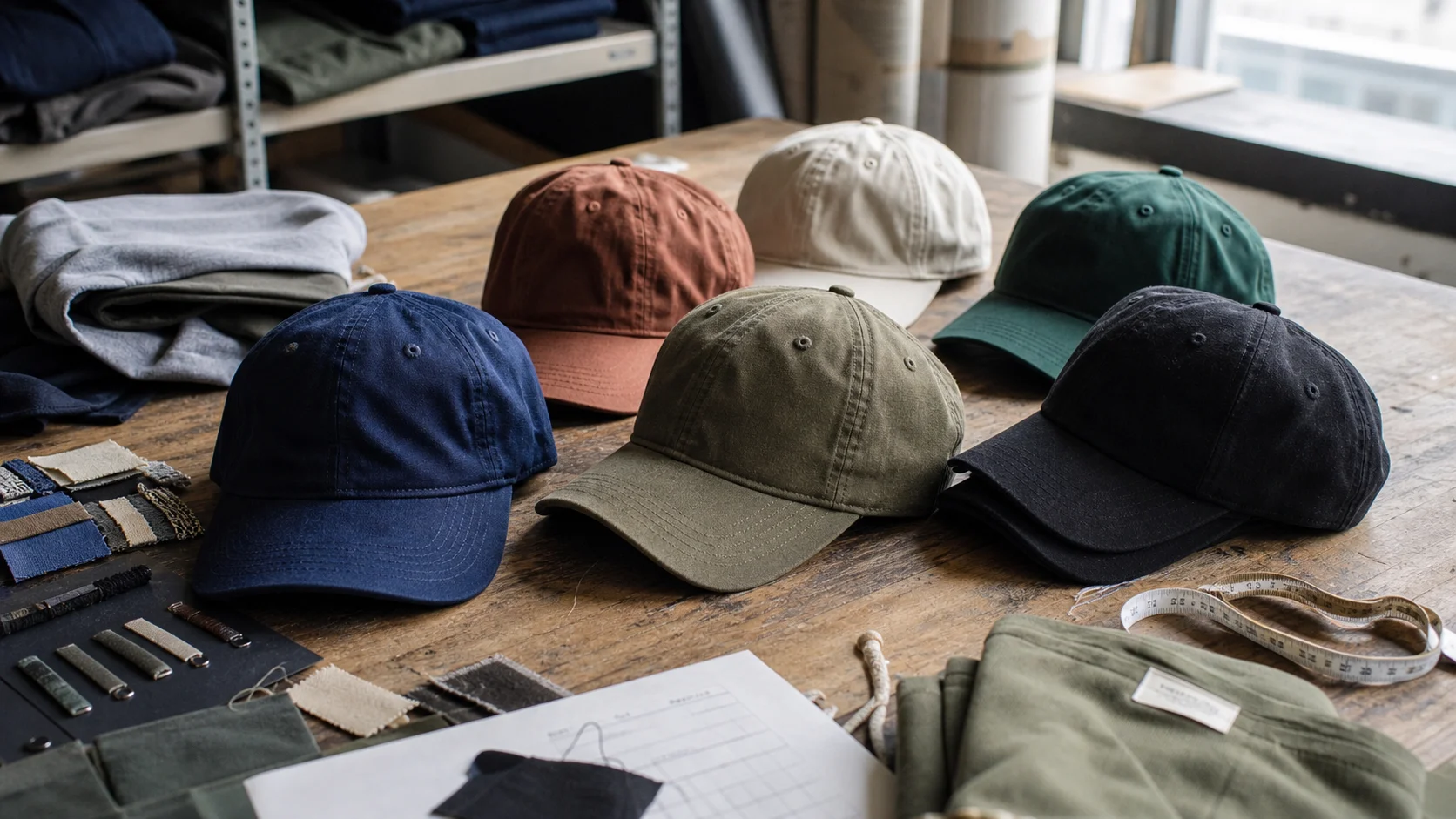 Custom Caps With Low MOQ for Startup Brand Launches