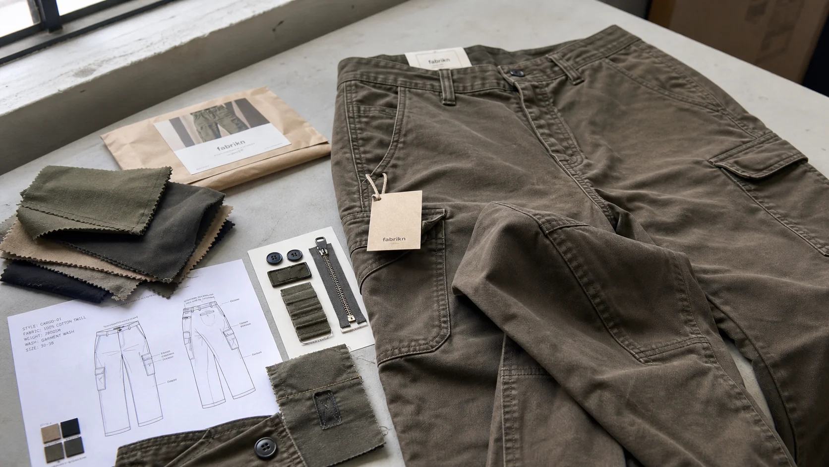 Custom Cargo Pants for Workwear Retail Buyers