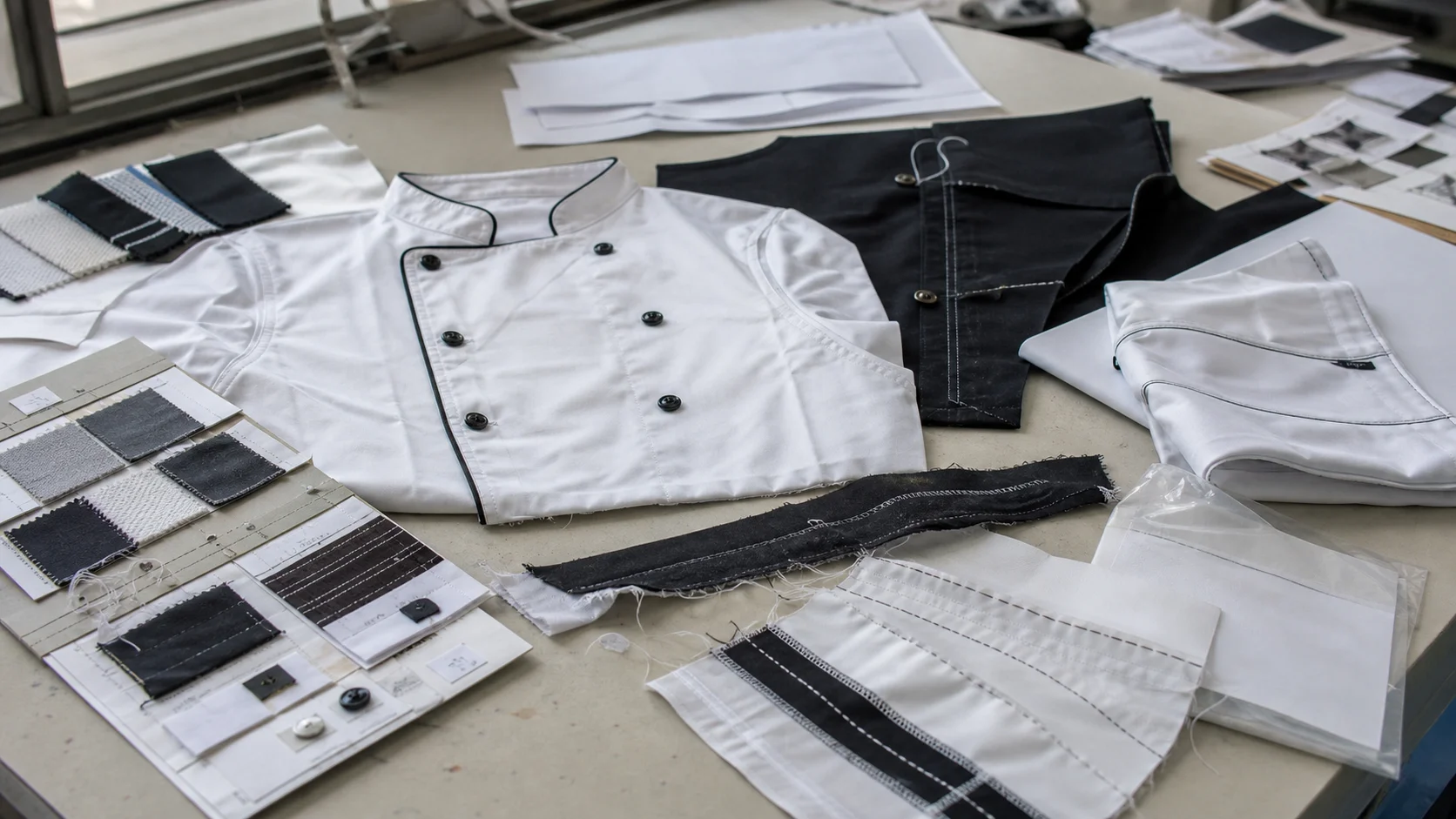 Custom Chef Coats for Catering: Seam Strength Testing