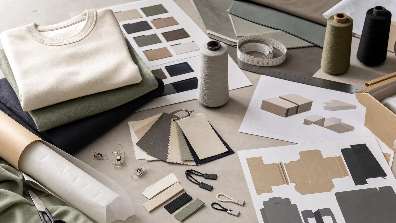 Branded Packaging Inserts for Clothing Startups