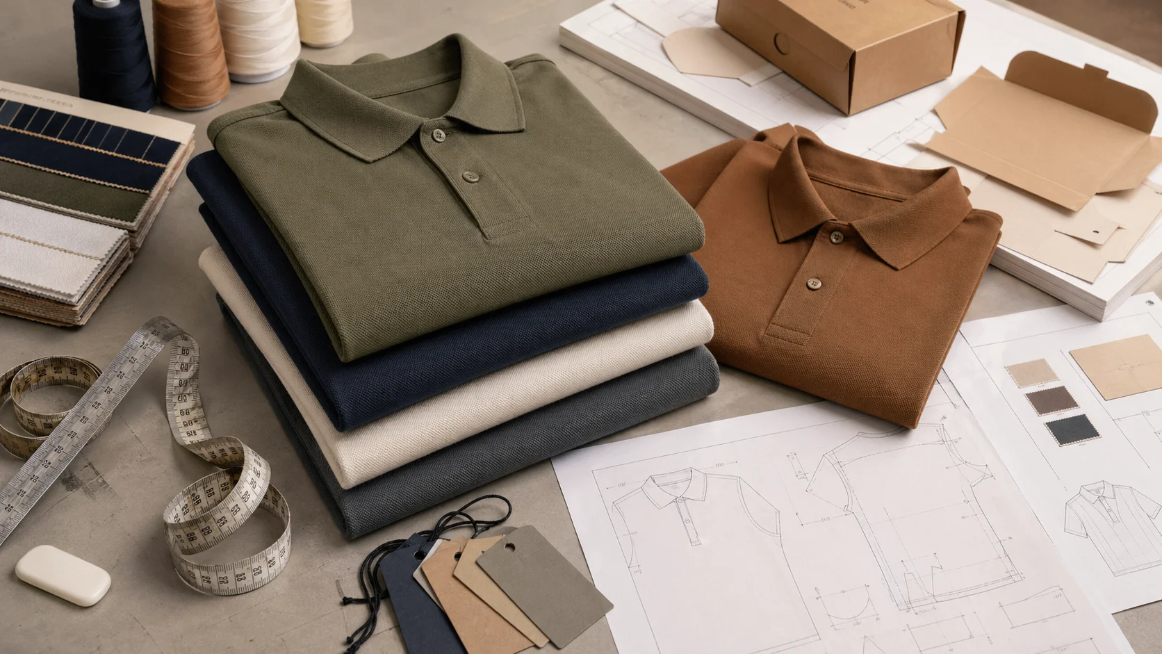 Clothing Launch Packaging Inserts