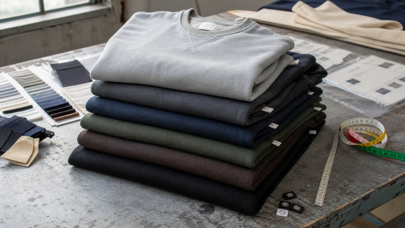 Custom Crewneck Hoodie Size Grading for Retail Buyers