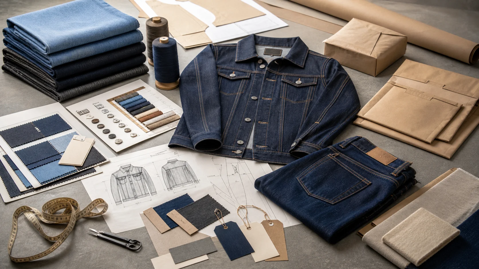 Small Batch Jeans Production in China: MOQ and Cost