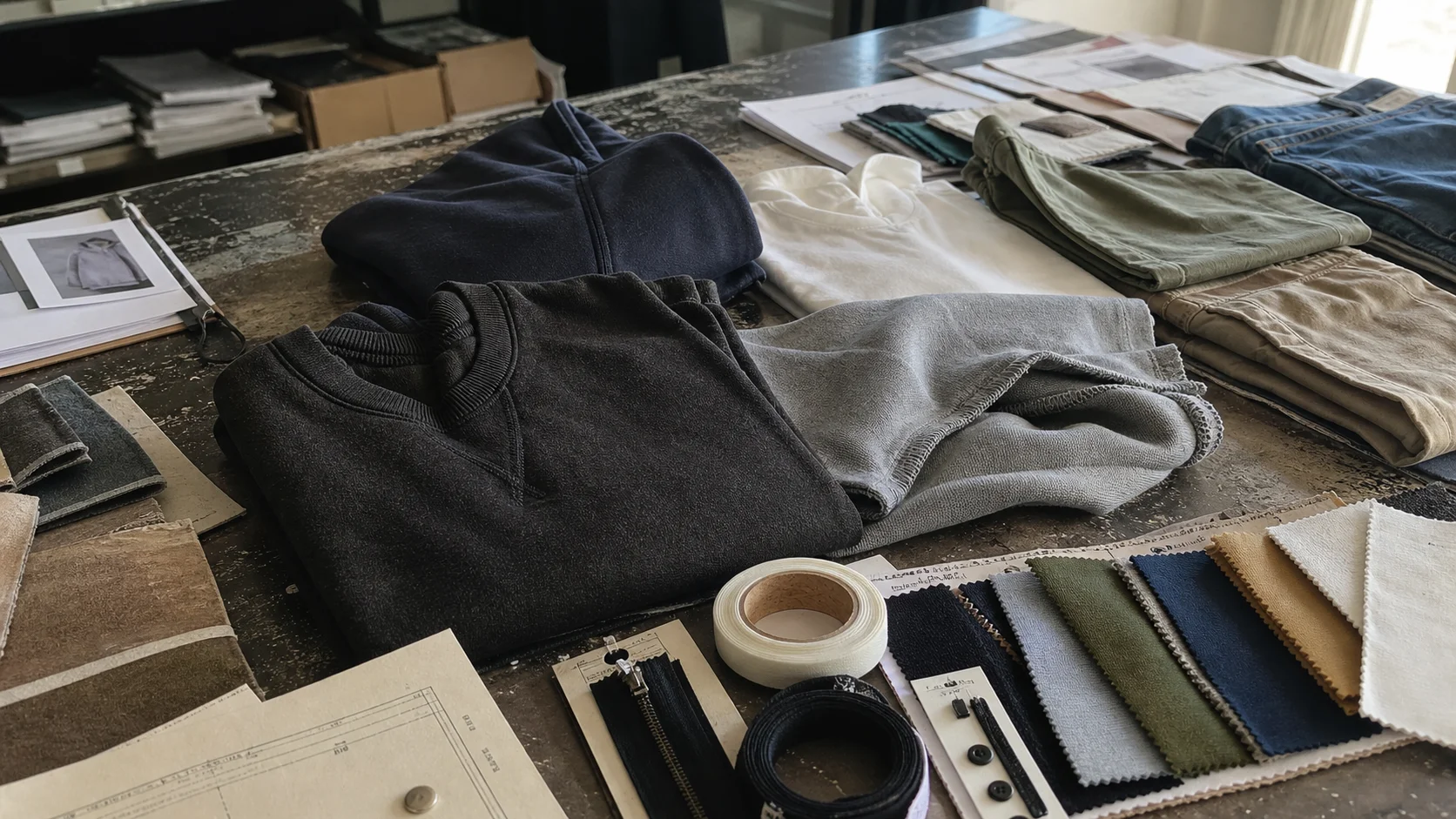 Custom Cut-and-Sew Samples for Private Label Brands