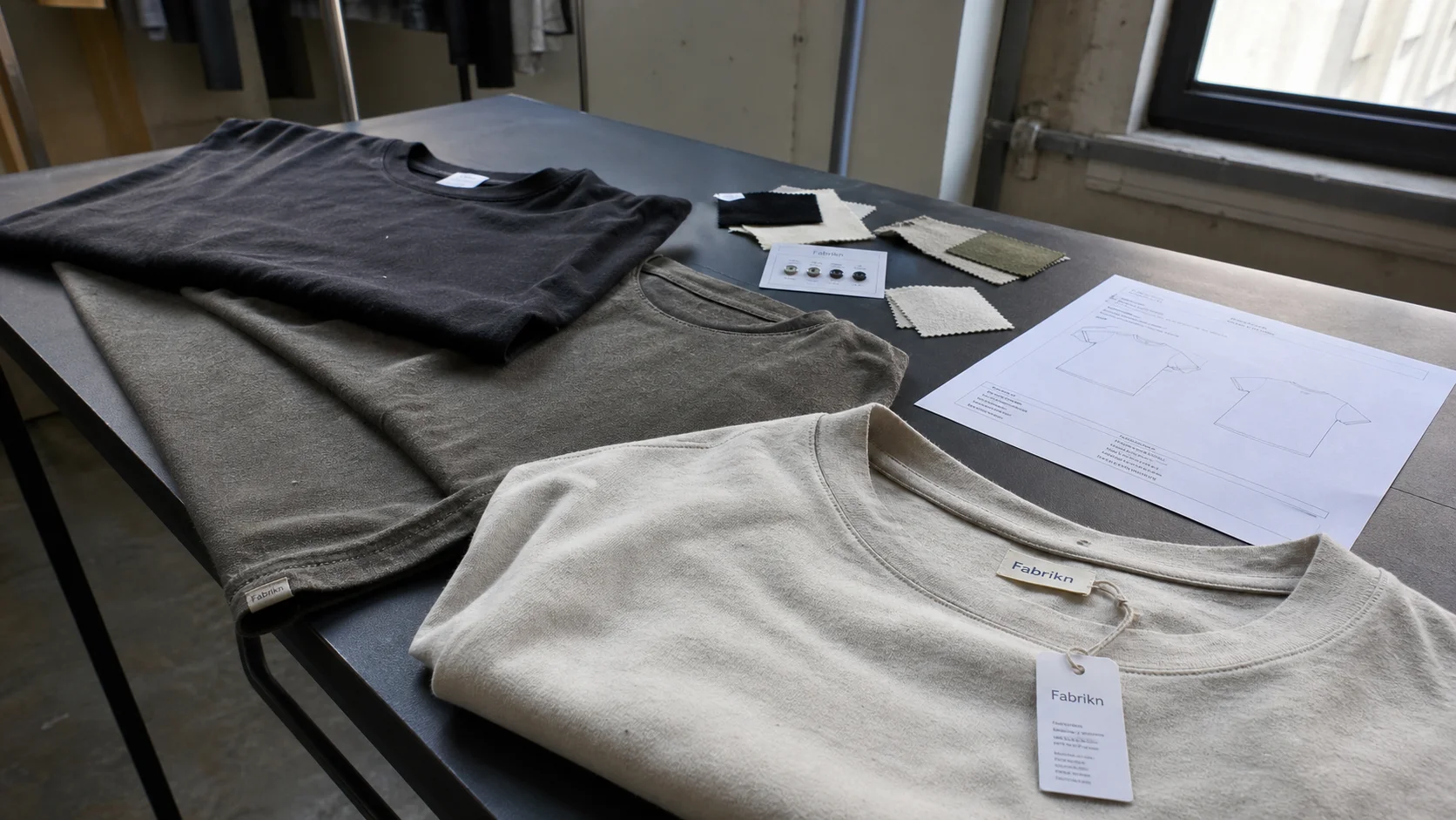 Custom Cut-and-Sew T-Shirts for Wholesale Buyers