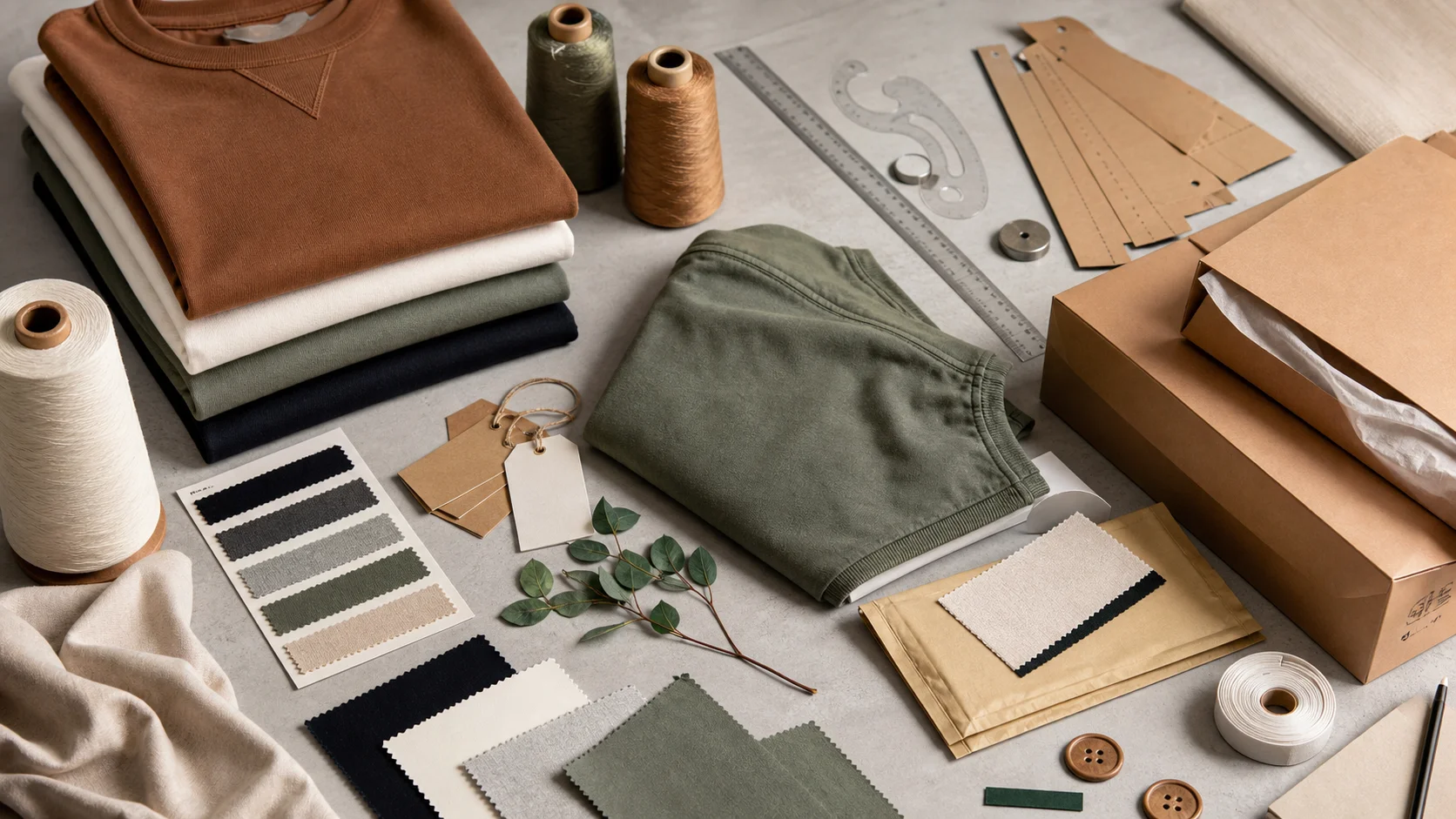 Custom Print Inserts for Clothing Packaging