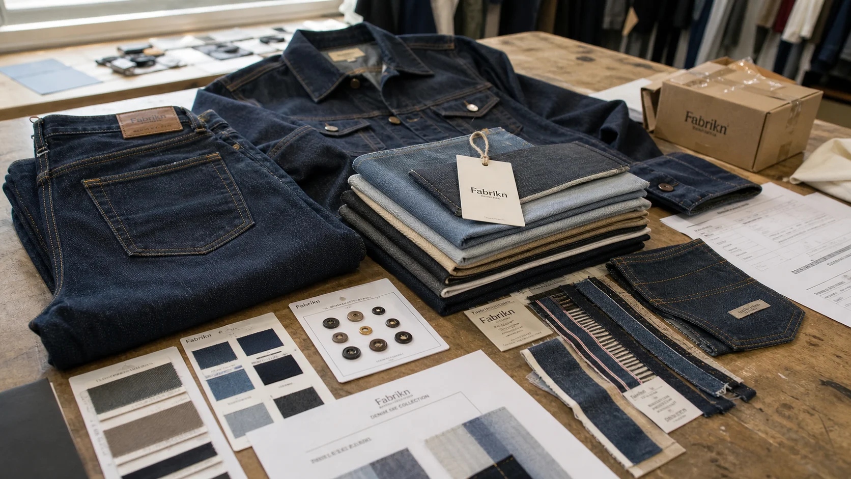 Custom Denim Manufacturer for Private Label