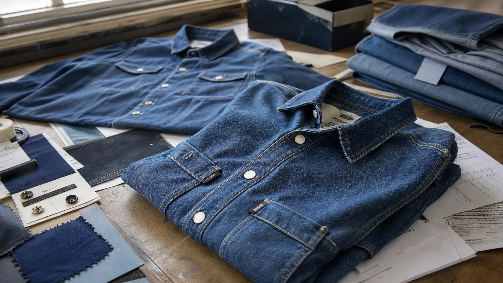 Custom Denim Shirt Trim Costs for Boutique Brands