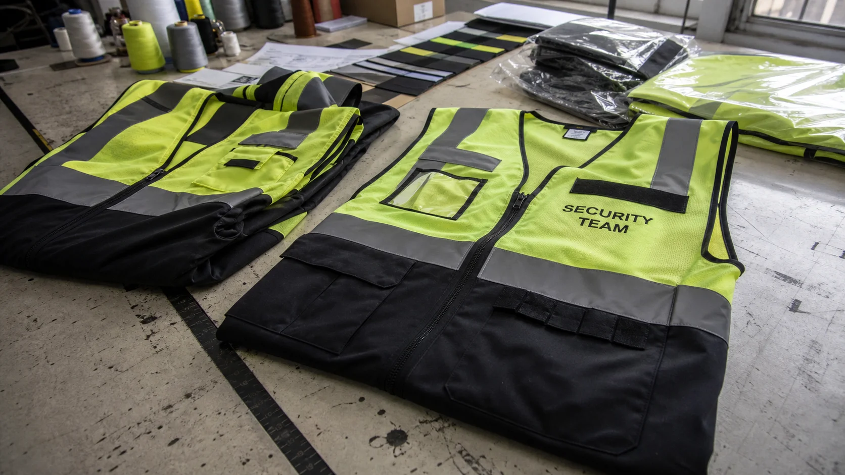 Custom Embroidered Safety Vests for Security Teams