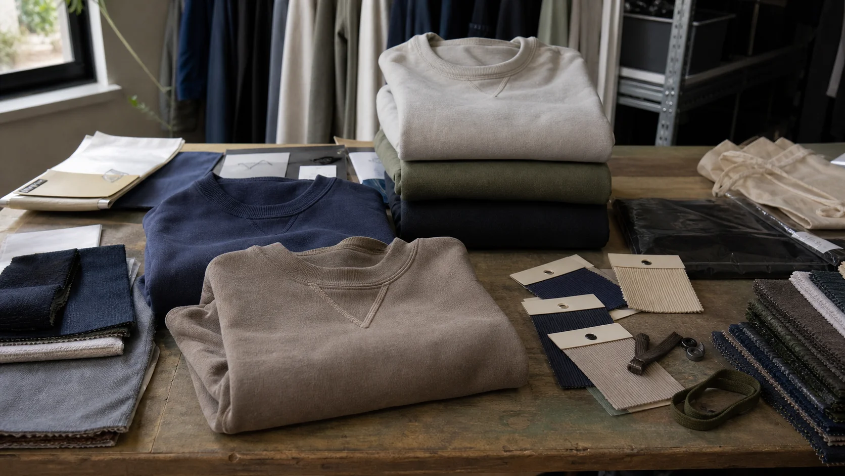 Custom Fleece Sweatshirts for Hospitality Merchandising
