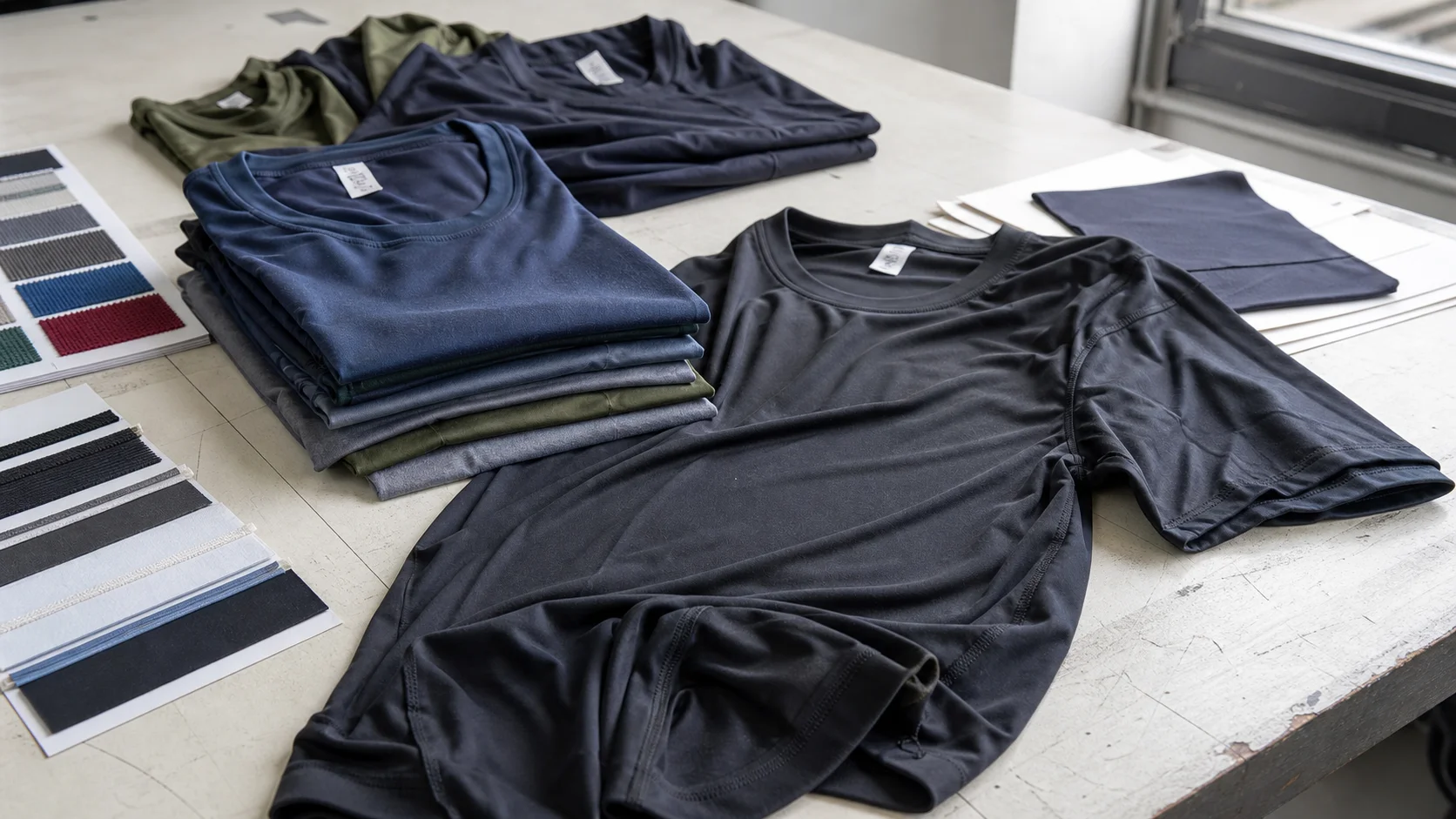 Custom Gym T-Shirts with Fabric Testing for Buyers
