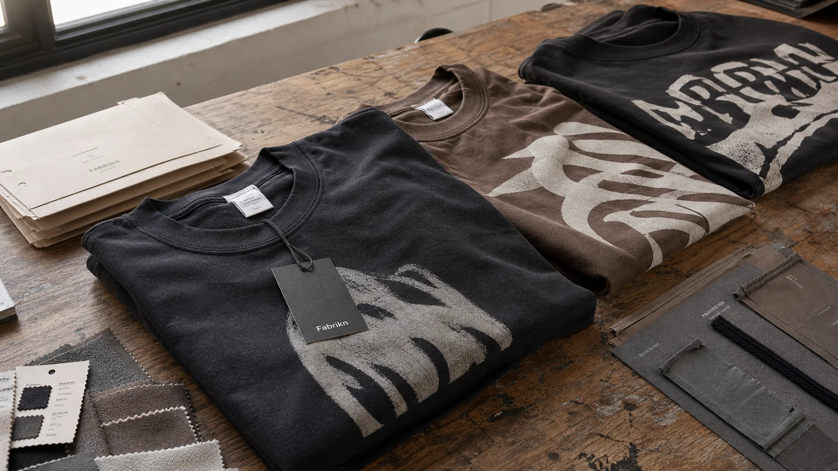 Custom Heavyweight Screen-Printed Tees for Promotions