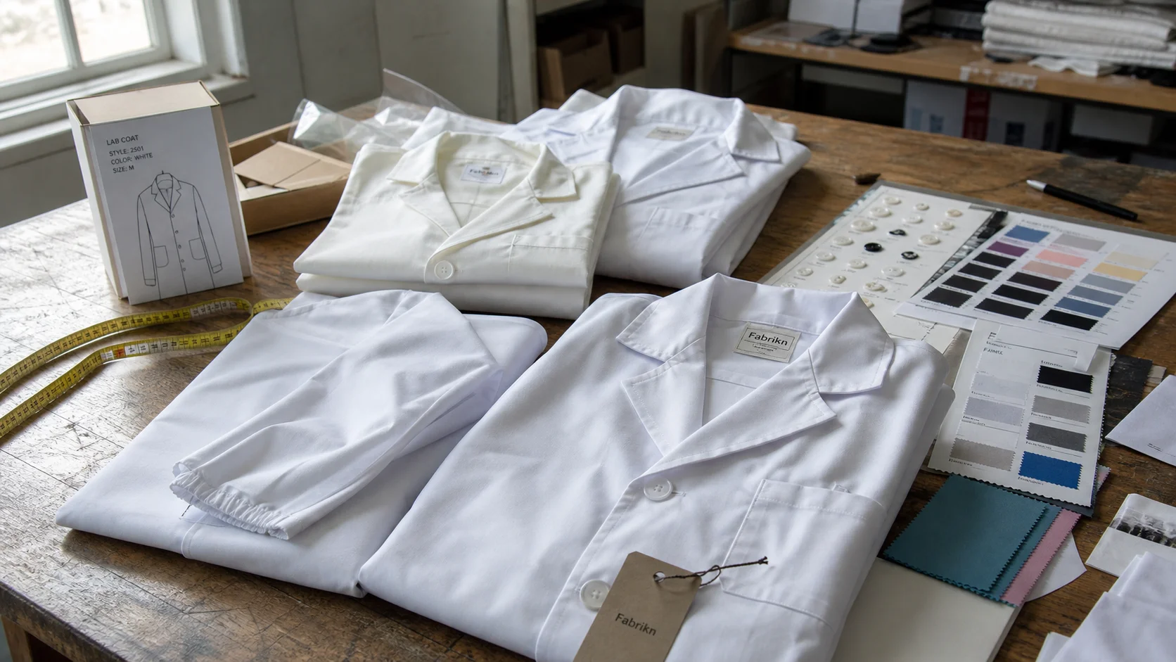 Custom Lab Coat Production for Healthcare Buyers