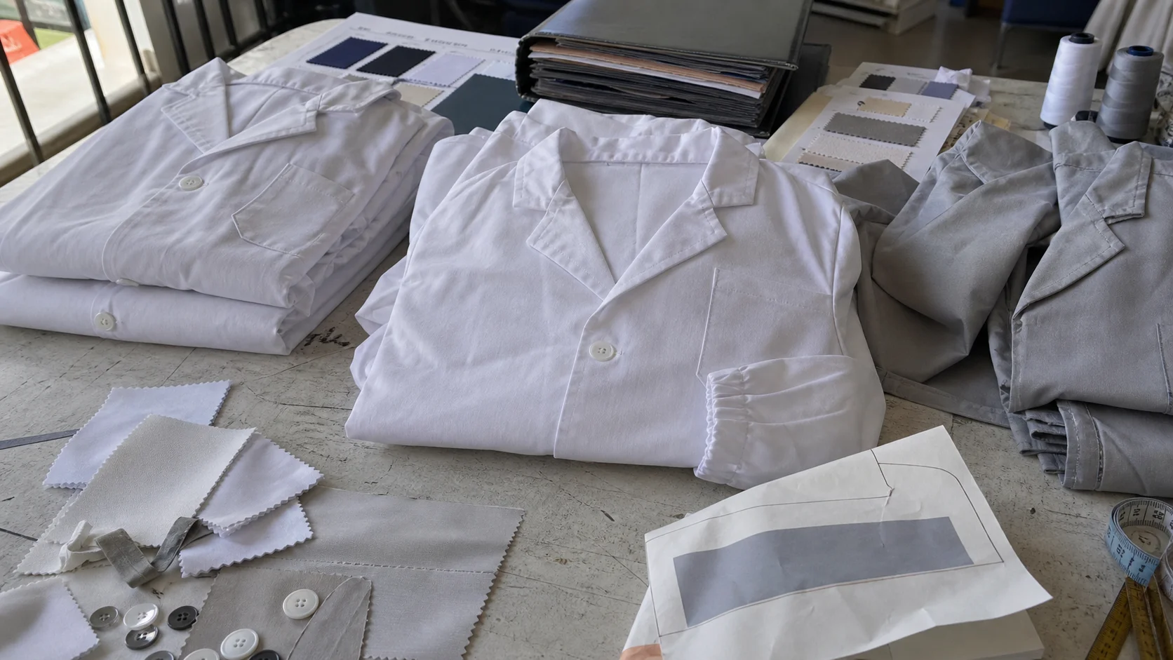 Custom Lab Coats for Franchise Uniform Bulk Orders