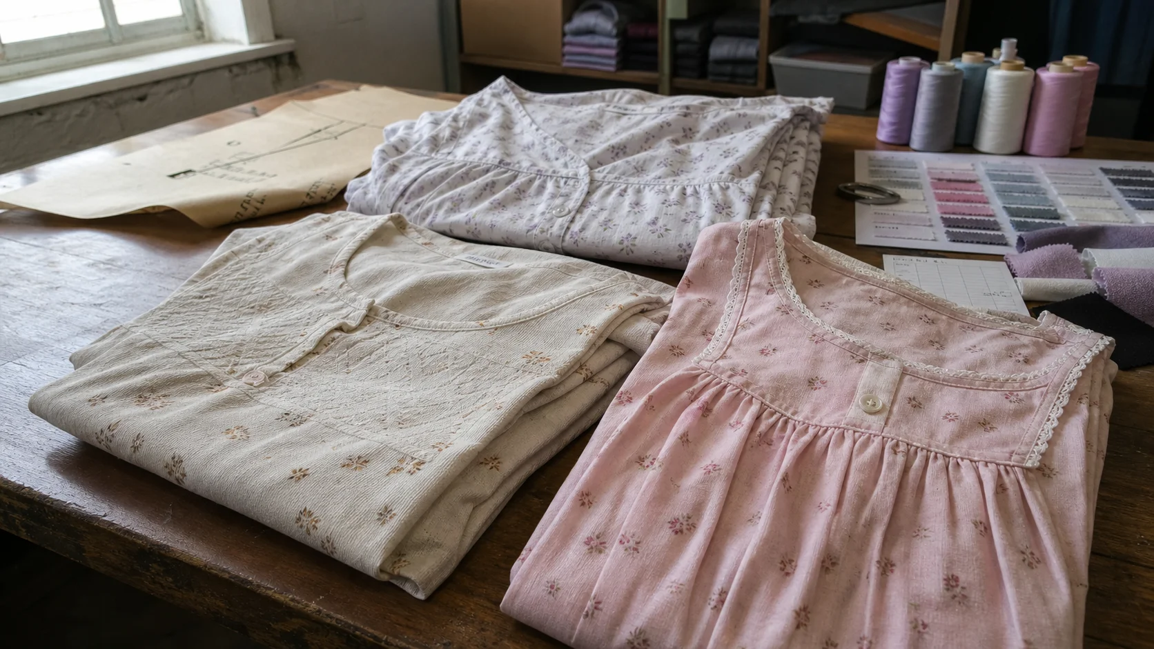 Custom Nightgowns MOQ for Sleepwear Retailers
