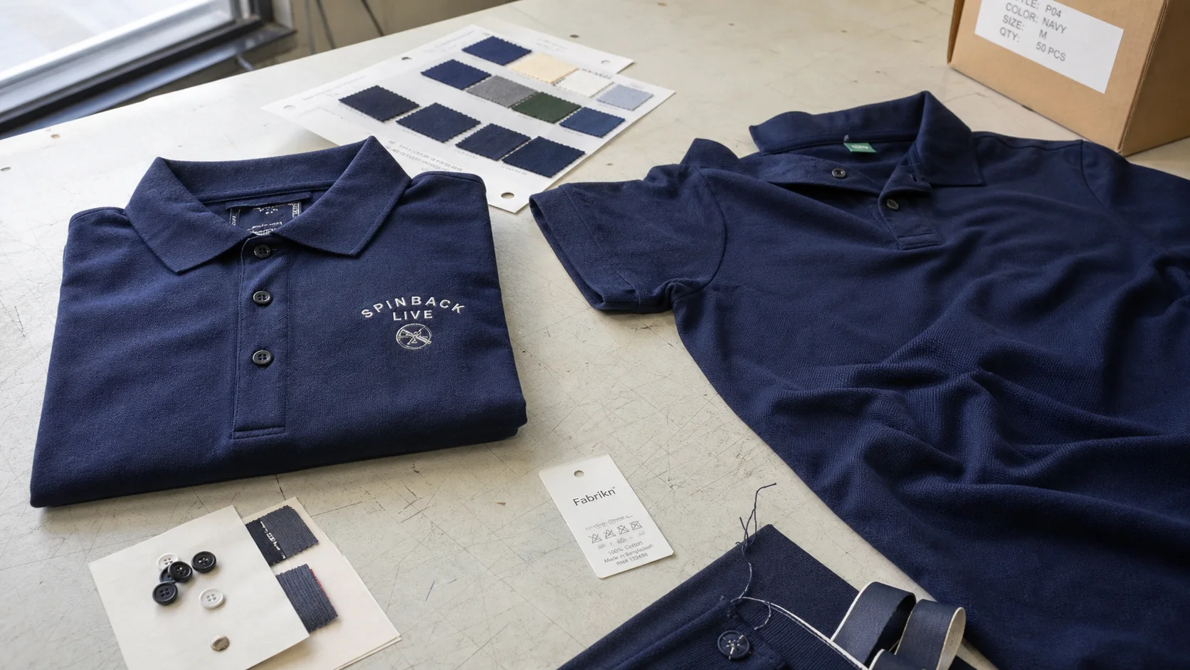 Custom Polos for Event Merch Buyers: Logo Embroidery